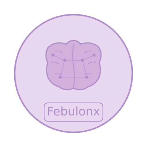 Febulonx - Logo firmy rozwoju kreatywności